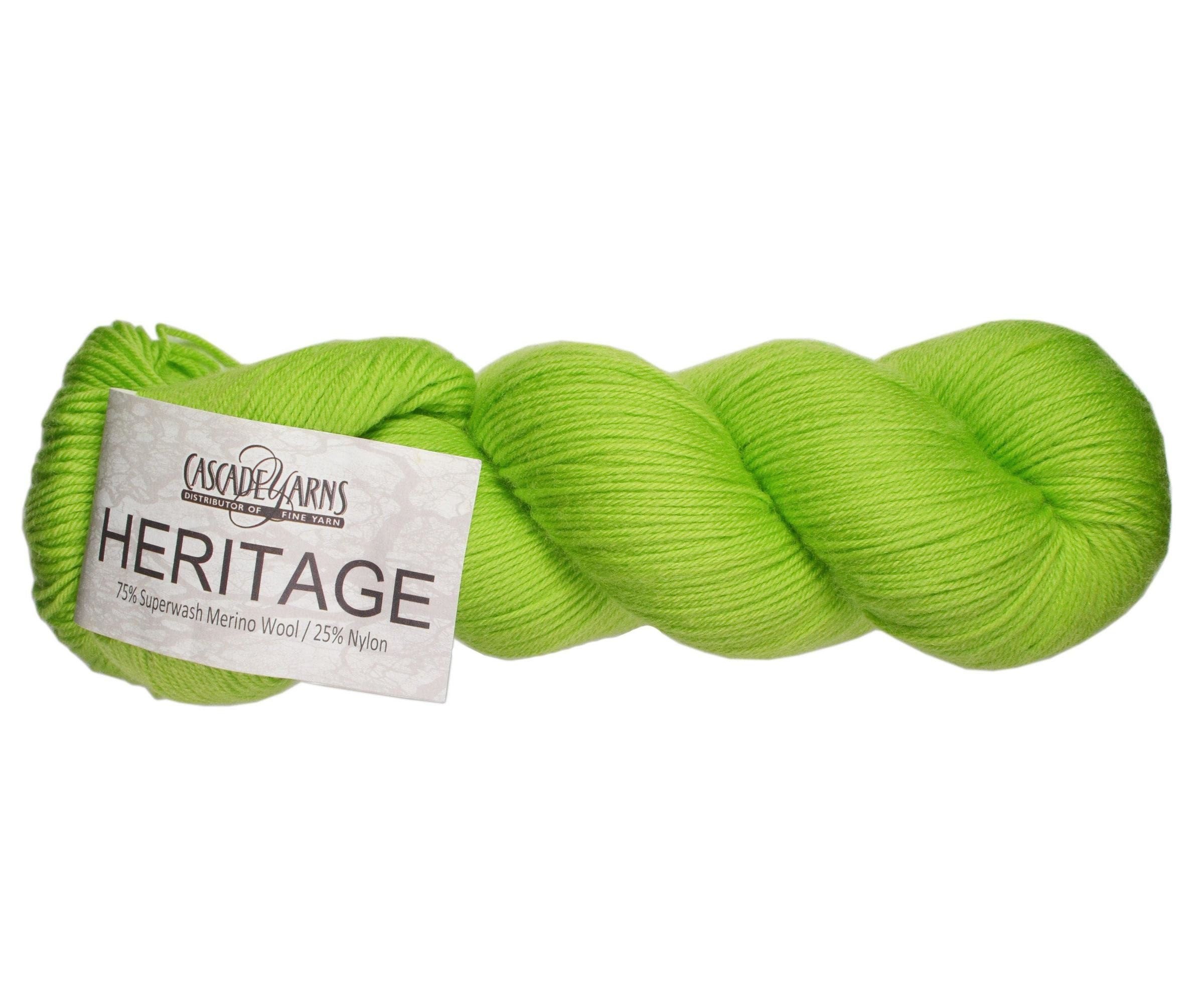 Cascade heritage sock maverick fiber arts